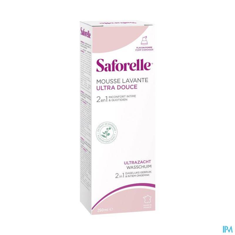 SAFORELLE MOUSSE LAVANTE ULTRADOUCE 250ML