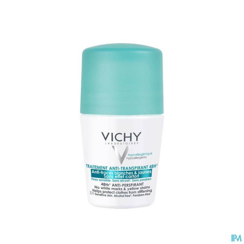 VICHY DEO A/TRACE BILLE 48H 50ML