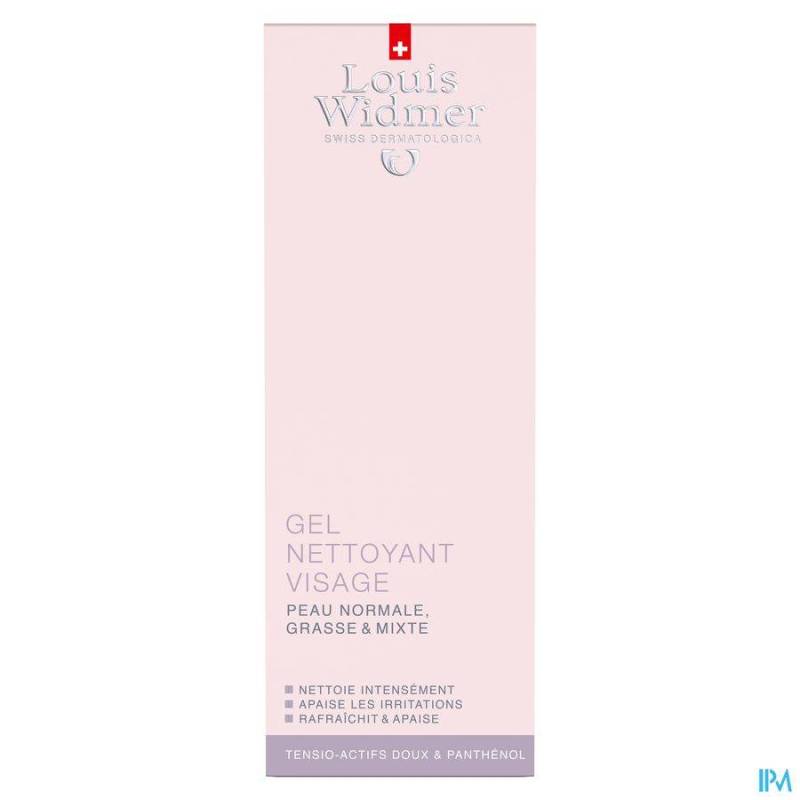 WIDMER GEL NETTOYANT VISAGE PARF 125ML