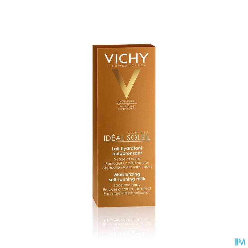 Vichy Zon Idéal Soleil Zelfbruiner Melk Gezicht en Lichaam 100ml