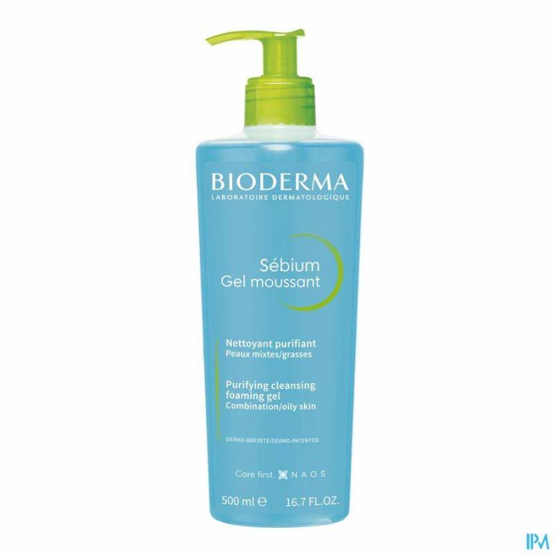 BIODERMA SEBIUM GEL MOUSSANT 500ML