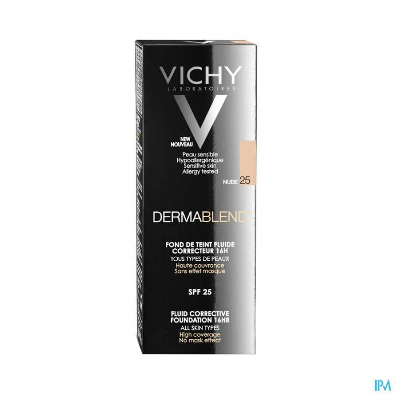 Vichy Fdt Dermablend Fluide 25 Nude 30ml