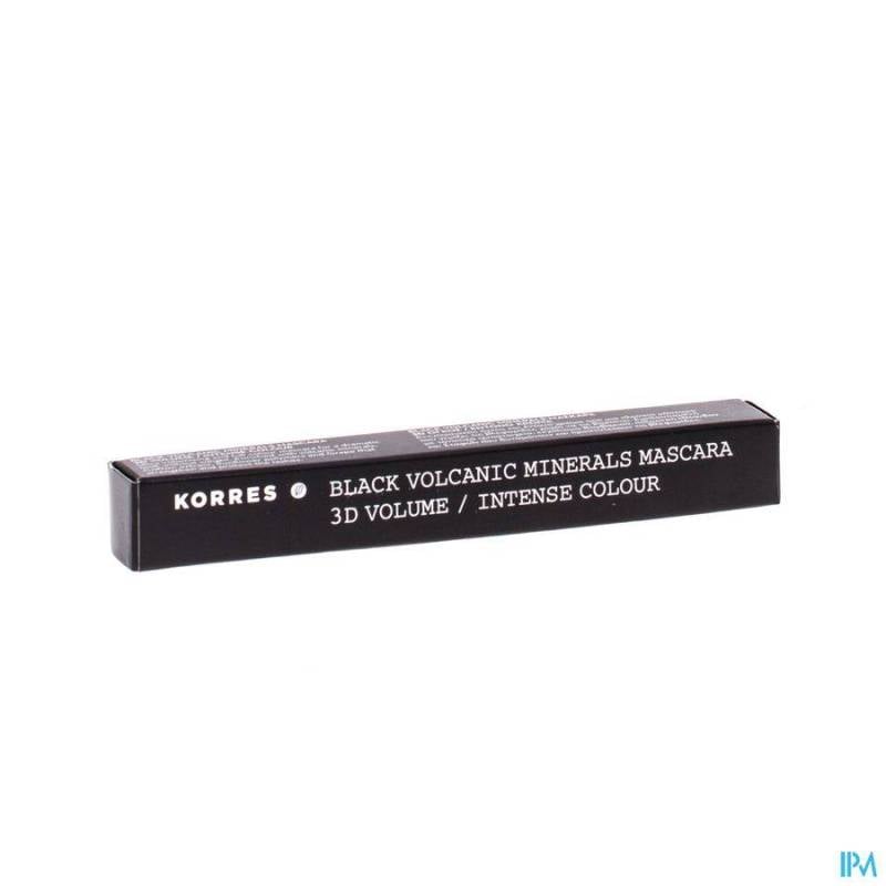 Korres Black Mineral Mascara 01 Black Volum 8ml