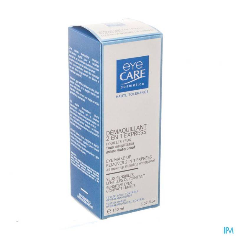 EYE CARE 2EN1 DEMAQUILLANT WTP YEUX SENS. 150ML