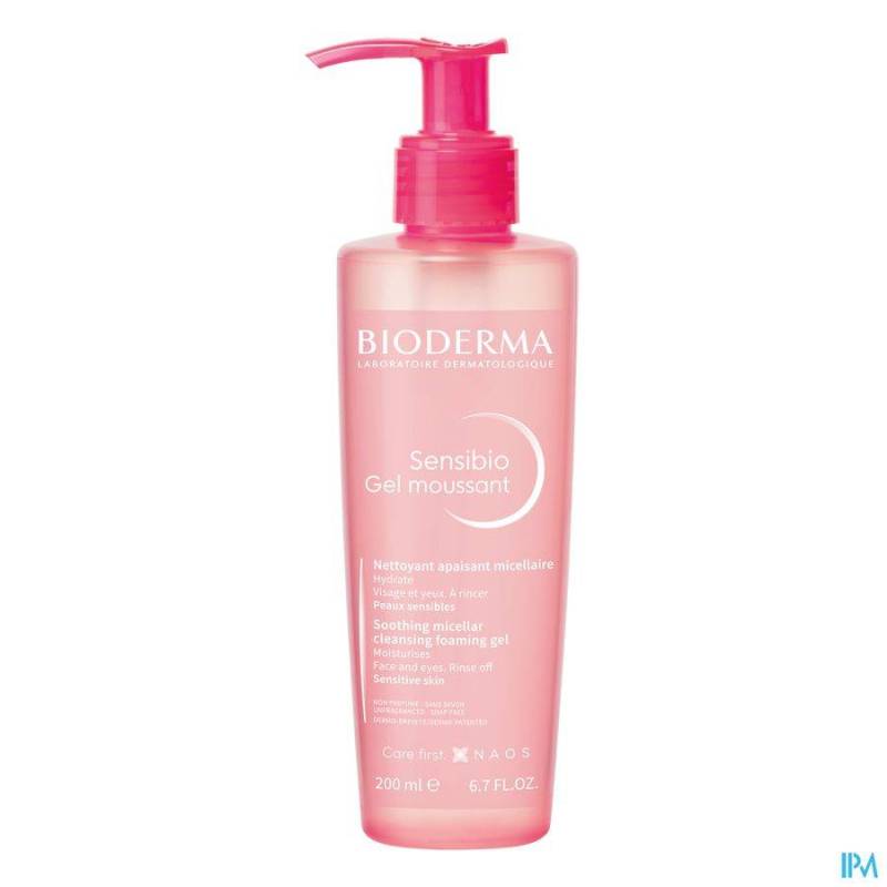 BIODERMA SENSIBIO GEL MOUSSANT FL. POMPE 200ML