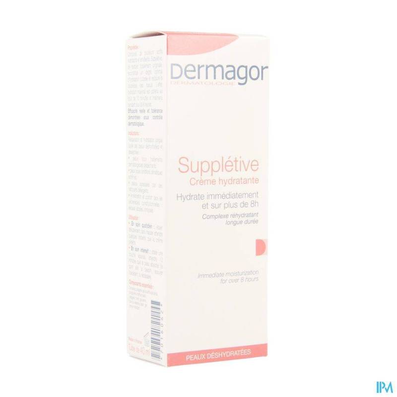 Dermagor Creme Suppletive Gelaat 40ml