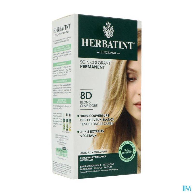 HERBATINT BLOND CLAIR DORE 8D