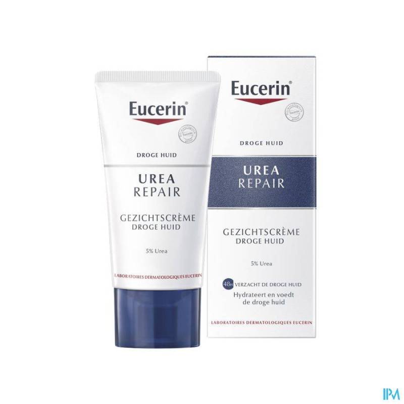 Eucerin UreaRepair Verzachtende Gezichtscrème 5% Urea 50ml