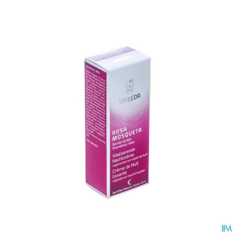 WELEDA ROSA MOSQUETA CREME NUIT LISSANTE TUBE 30ML