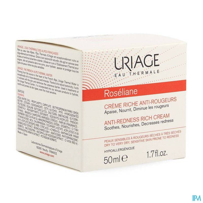 URIAGE ROSELIANE CREME RICHE A/ROUGEURS POT 50ML