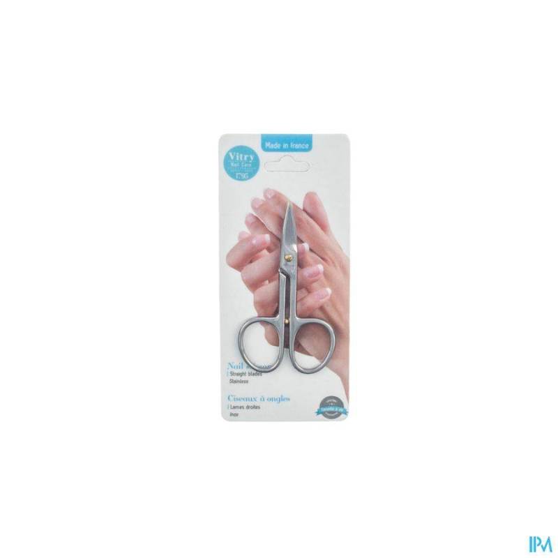 VITRY CLASSIC CISEAUX ONGLES DROIT INOX 1007