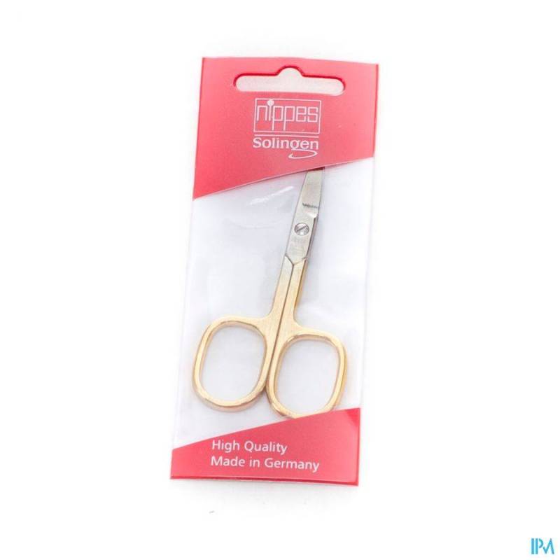 NIPPES CISEAUX ONGLES DORE 855