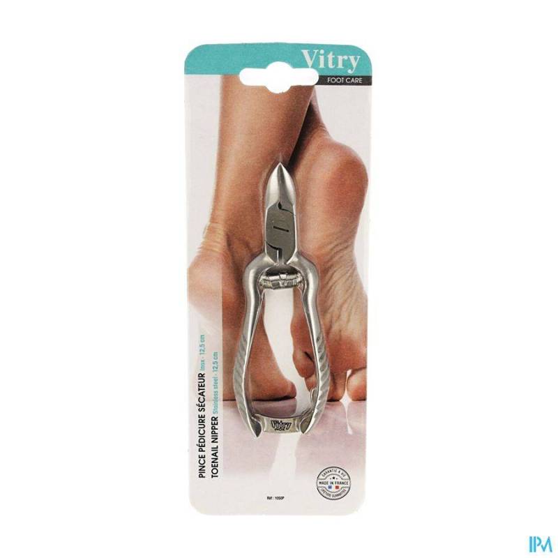 VITRY CLASSIC PINCE PEDICUR INOX 12,5CM 1050P