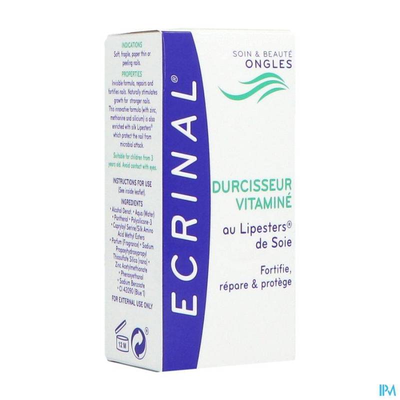 ECRINAL DURCISSEUR ONGLES VITAMINE NF 10ML 20202