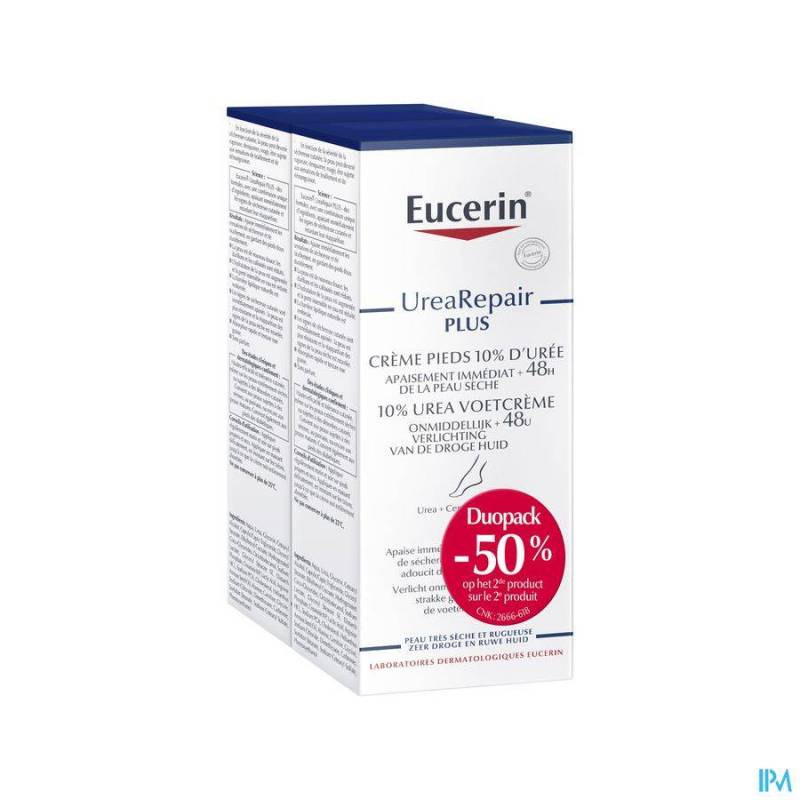 EUCERIN CREME PIEDS REPARATRICE 10% UREE 2X100ML