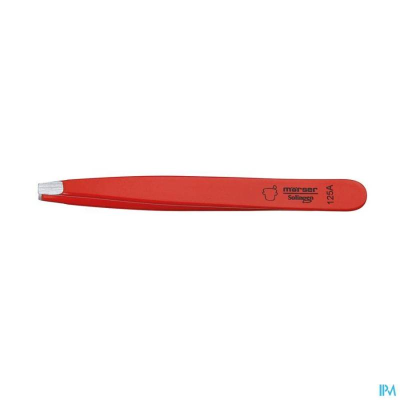 MORSER PINCE EPILER MORS DROIT ROUGE 125A