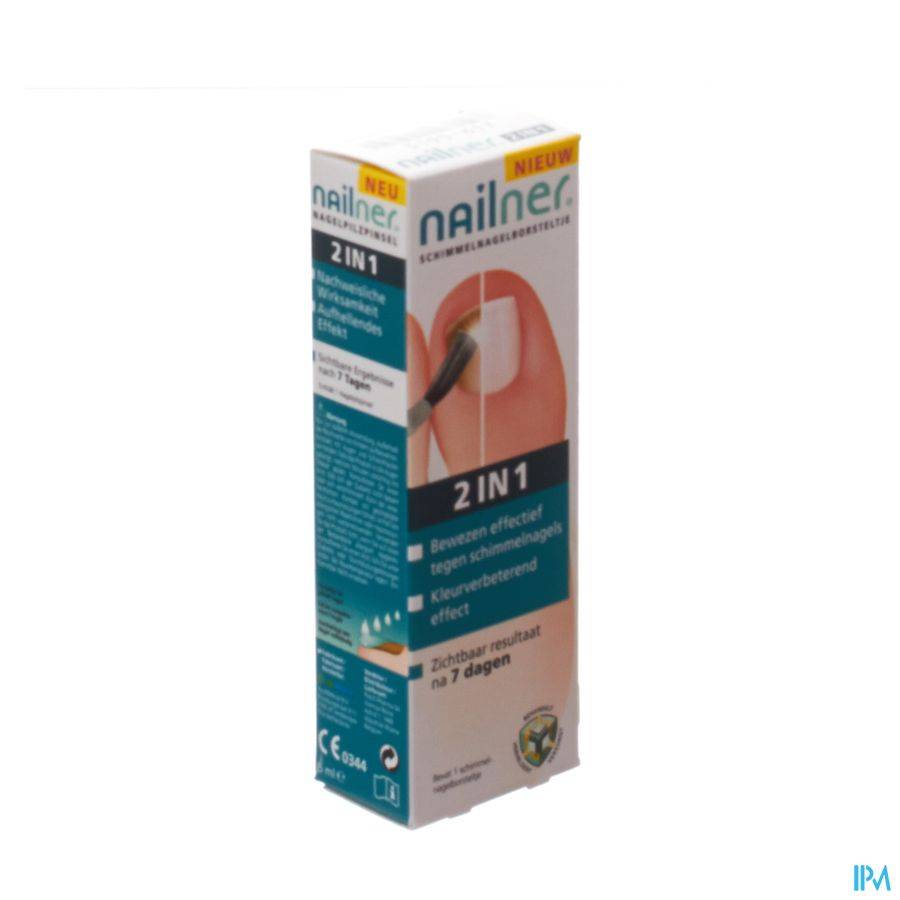 NAILNER BRUSH 2IN1 5ML