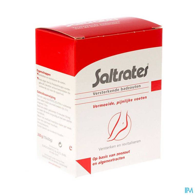 SALTRATES SELS ALGUES PIEDS FATIGUES SACH 10X20G