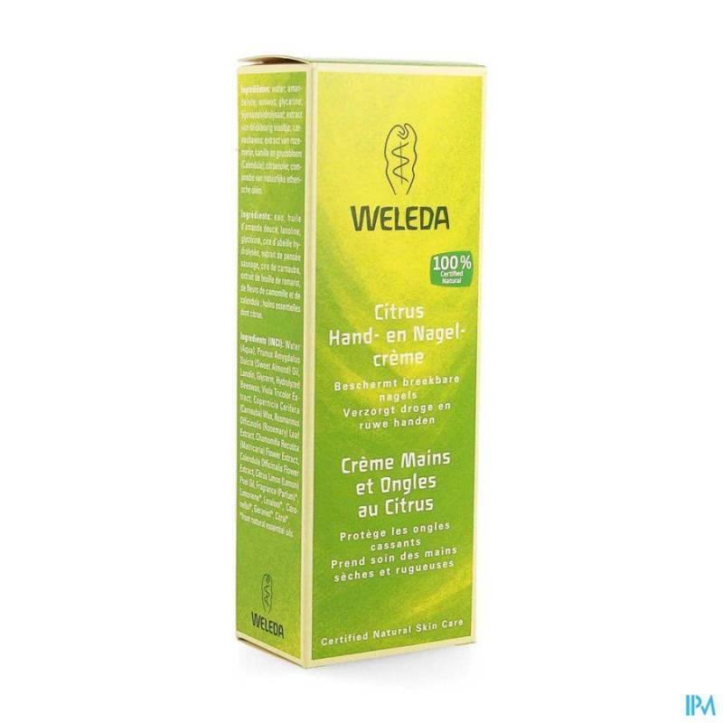 WELEDA CREME MAINS-ONGLES CITRUS 50ML