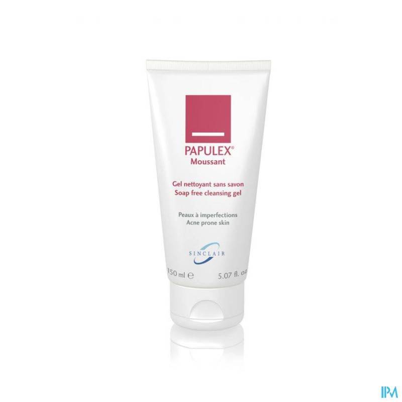 PAPULEX MOUSSANT GEL NETT S/SAVON TUBE 150ML