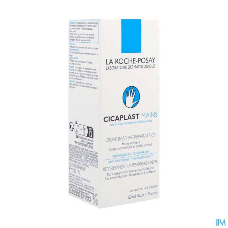 LRP CICAPLAST CREME MAINS BARRIERE 50ML