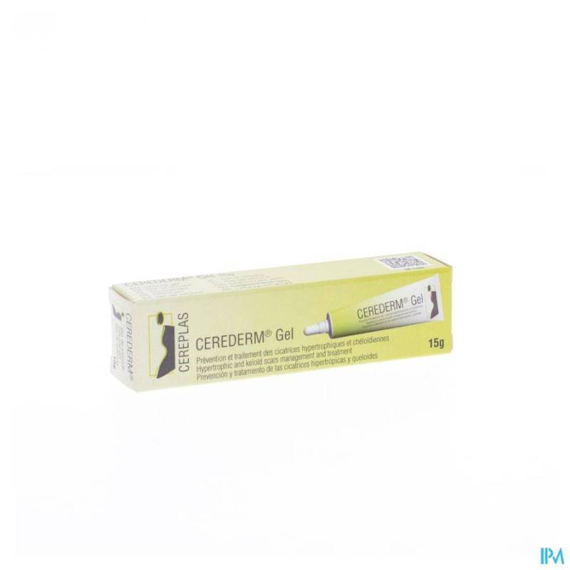 CEREDERM GEL SILICONE TUBE 15G