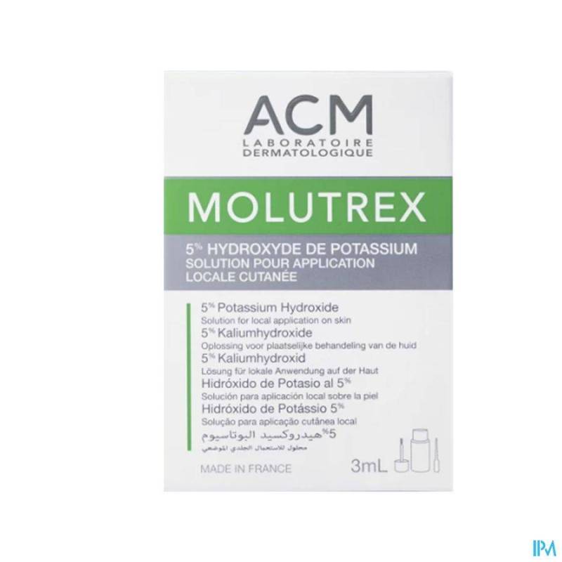 Molutrex 5% Opl Cutaan Fl 3ml