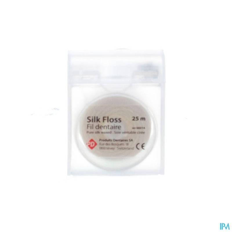 DEPROPHAR DENTAL FLOSS WAXED SOIE 25M FLO/S/25