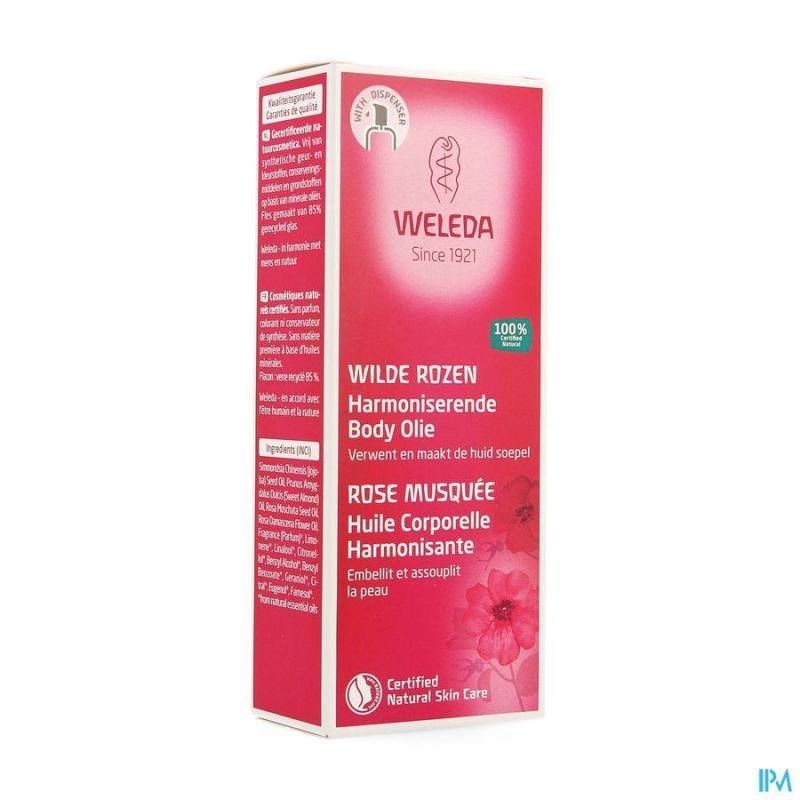 Weleda Olie Wilde Rozen 100ml