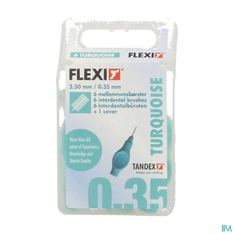 Flexi Turquoise Borsteltje Extra Micro Fine 6