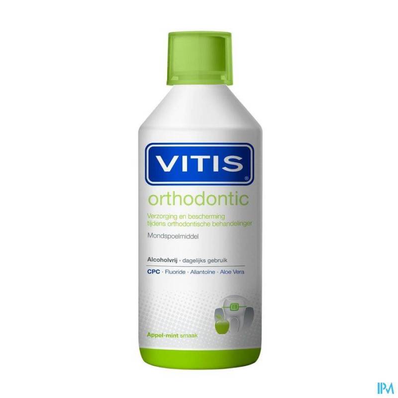 VITIS ORTHODONTIC BAIN DE BOUCHE 500ML 3975