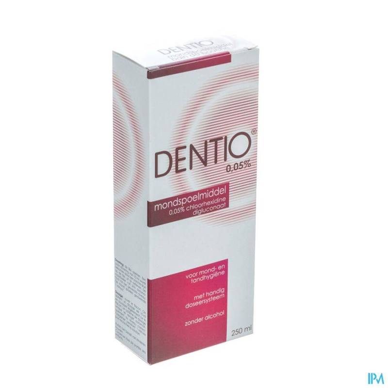 DENTIO R 0,05% BAIN DE BOUCHE 250ML