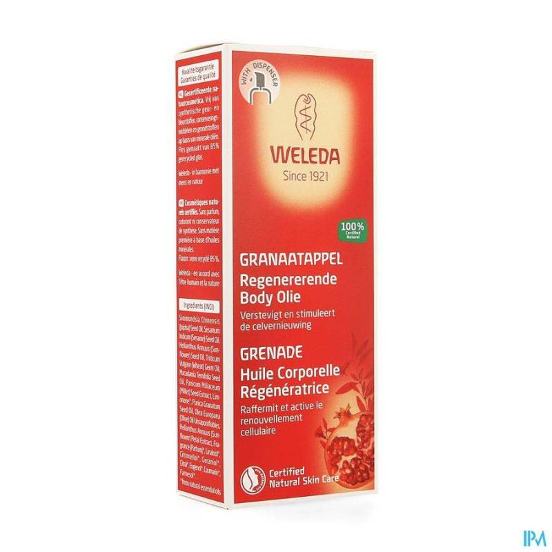 Weleda Granaatappel Regeneratie Olie Fl 100ml