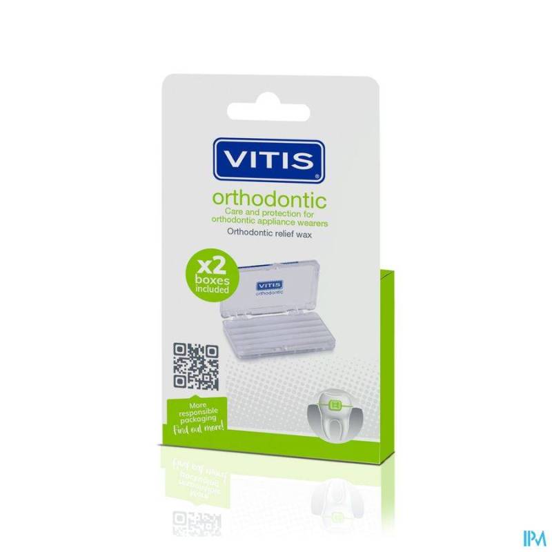 VITIS ORTHODONTIC WAX BLISTER 2 BOITES 3600