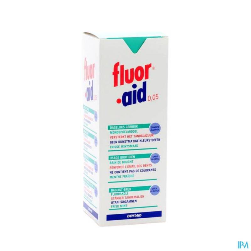 FLUOR AID 0,05% SOLUTION BUCCALE 500ML 3104