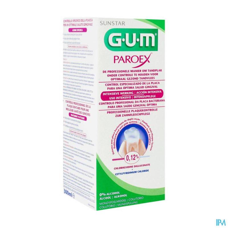 GUM PAROEX BAIN BOUCHE 0,12% CHLORHEX. 300ML 1784