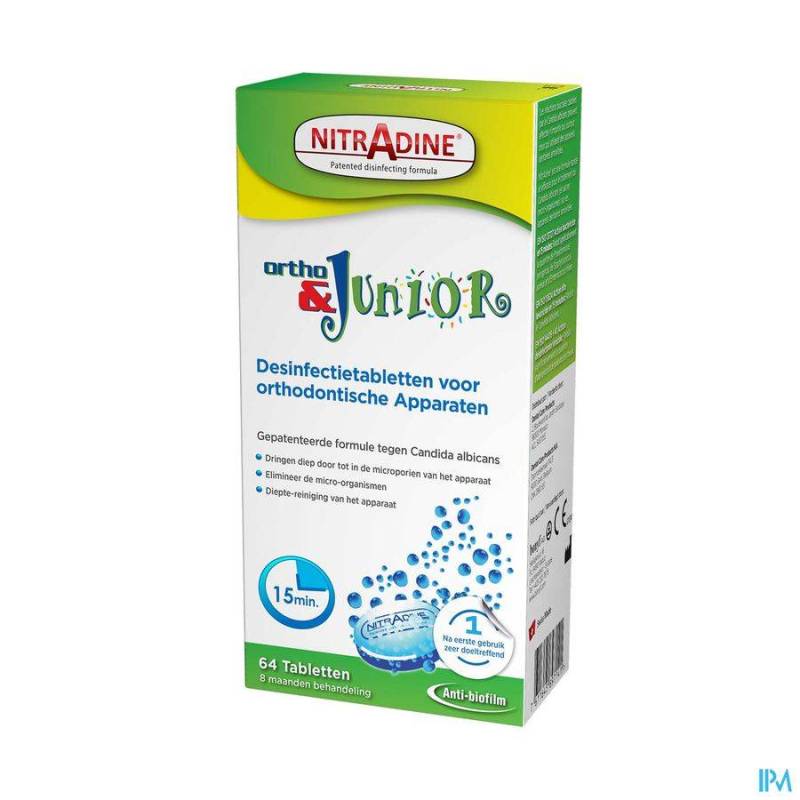 Nitradine Ortho & Junior Tabl 64