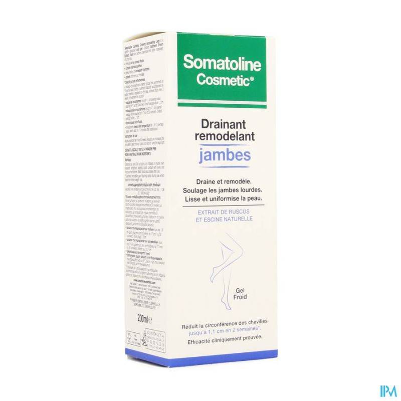 SOMATOLINE COSM.AMINCISSANT DRAINANT JAMBES 200ML