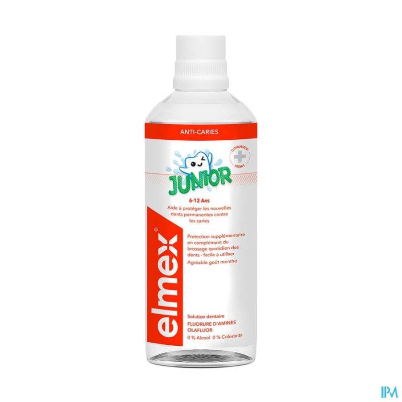 ELMEX EAU DENTAIRE JUNIOR NF 400ML