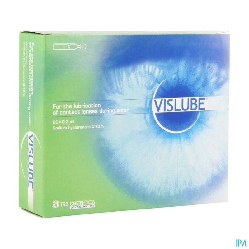 VISLUBE UNI-DOSIS STER 20 X 0,3ML