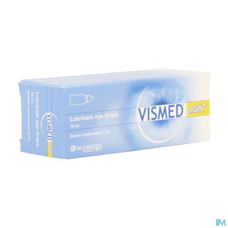 VISMED LIGHT LUBRIFIANT OCULAIRE 0,1% 15ML