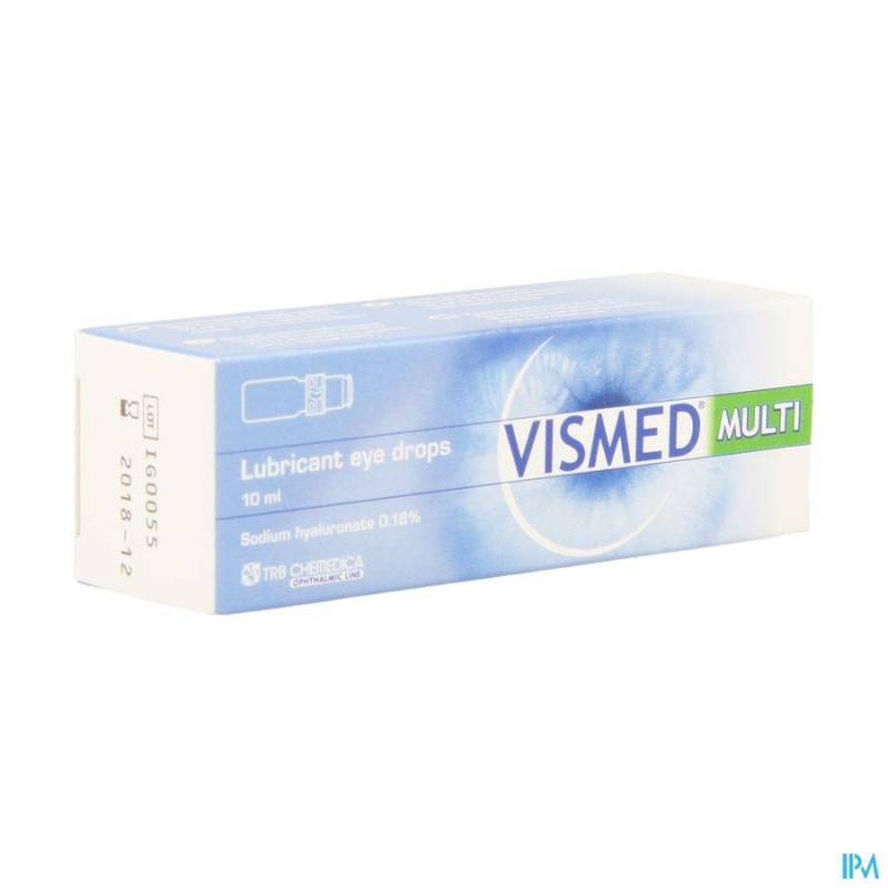 VISMED MULTI GUTT LUBRIFIANT OCULAIRE 0,18% 10ML