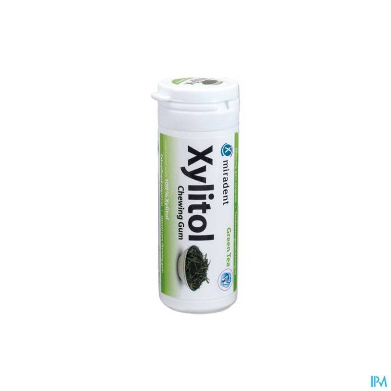 MIRADENT CHEWING GUM XYLITOL THE VERT SS 30