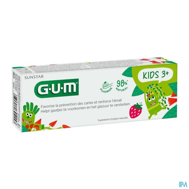 GUM KIDS DENTIFRICE 50ML 3000