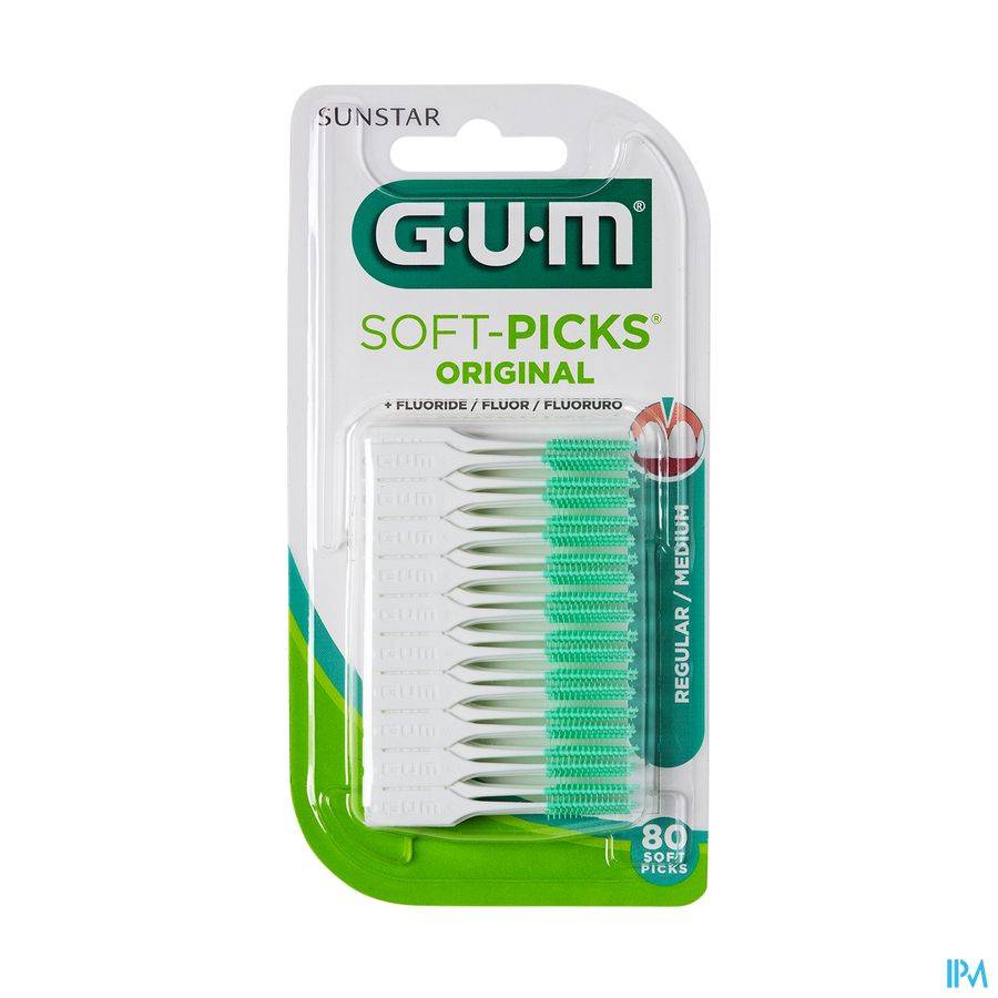 Gum Soft-Picks Original Regular/ Medium 80 Stuks