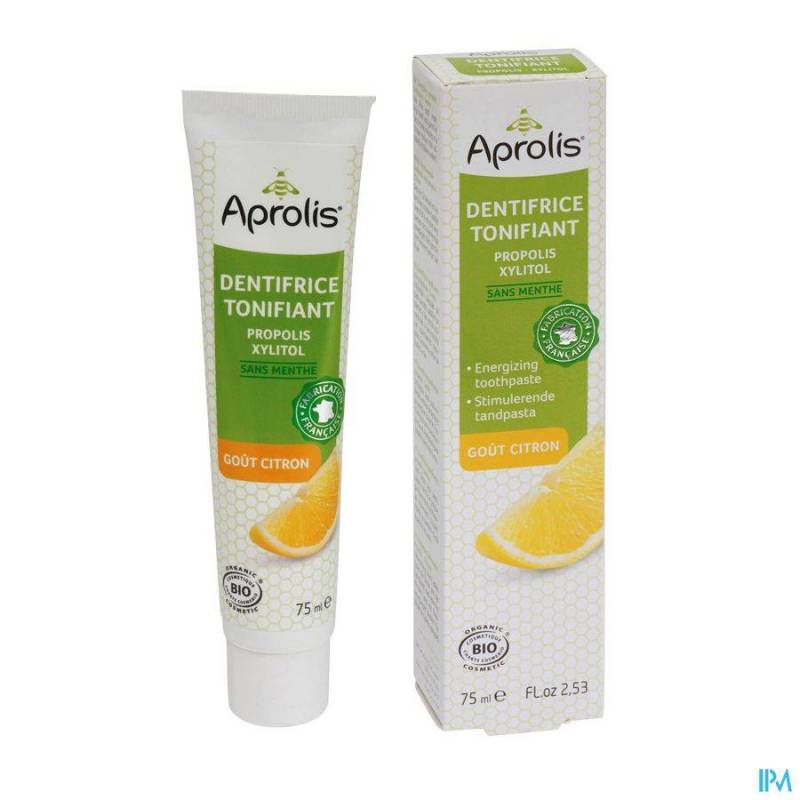 APROLIS DENTIF TONIFIANT S/MENTHE BIO TUBE 75ML