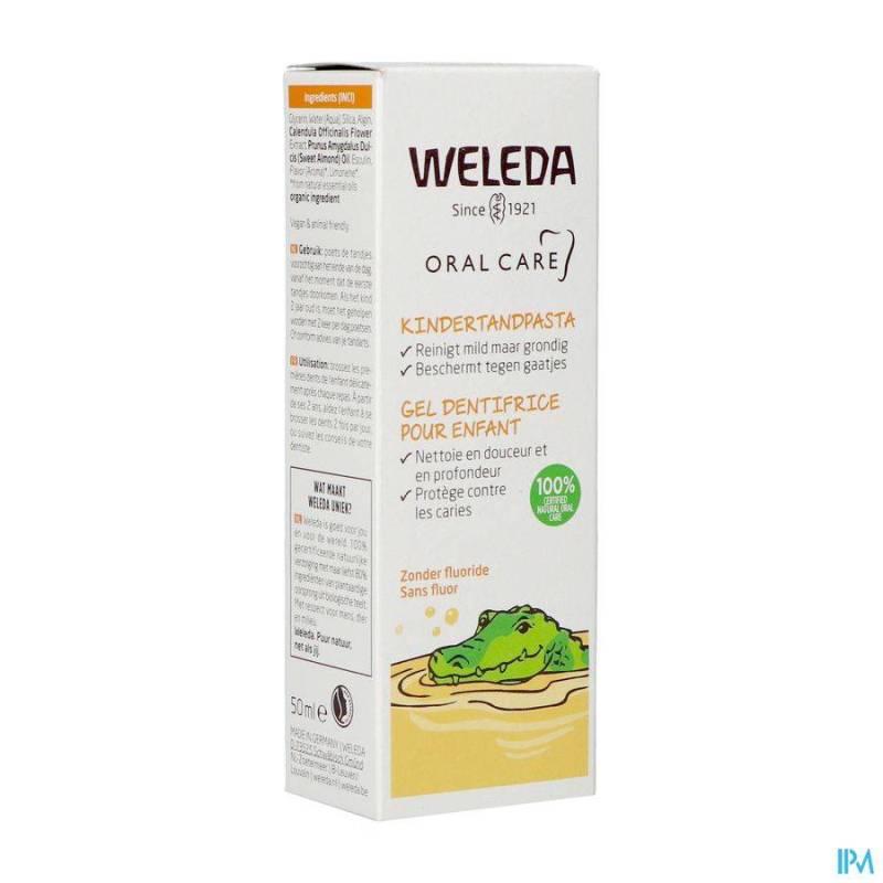 WELEDA DENTIF GEL ENFANT NF TUBE 50ML