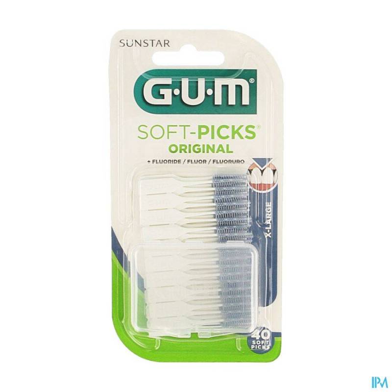 GUM SOFT PICKS ORIGINAL X-LARGE 40 636M40