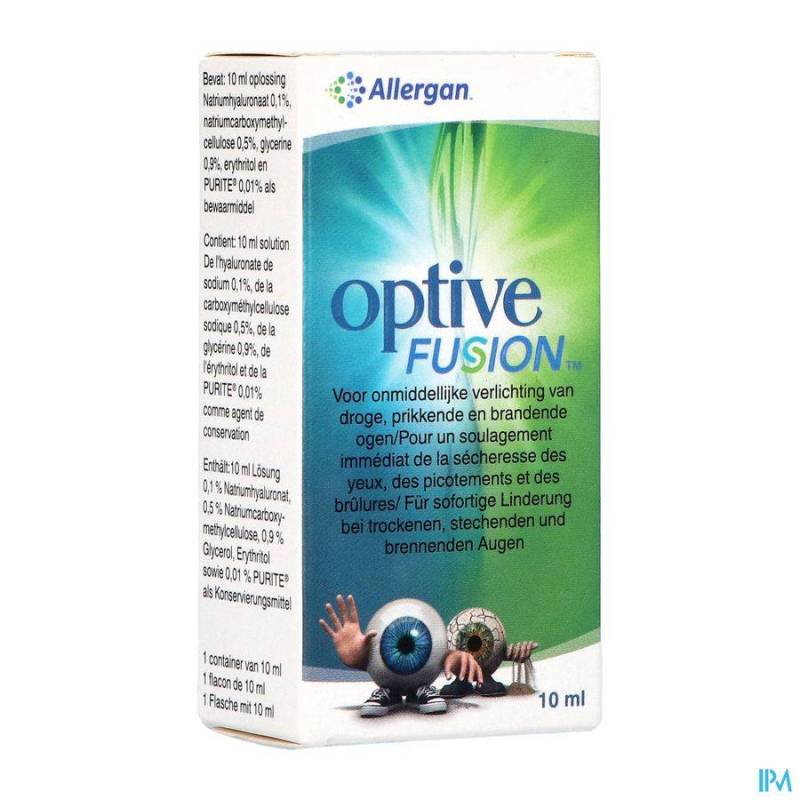 OPTIVE FUSION SOL STER FL 10ML