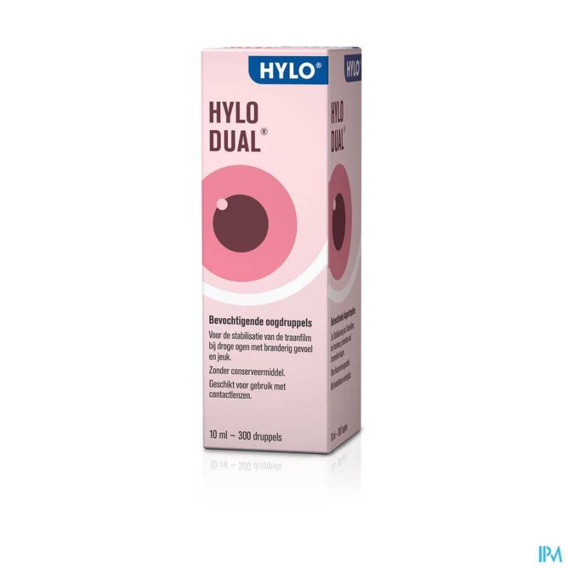 HYLO-DUAL GUTT OCULAIRES 10ML